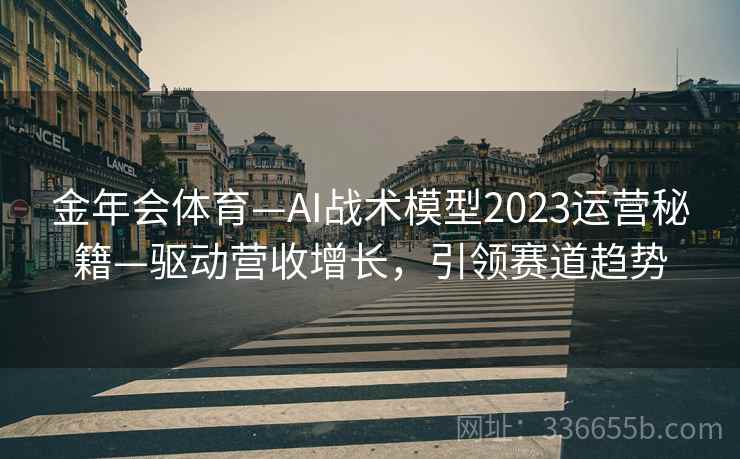 金年会体育—AI战术模型2023运营秘籍—驱动营收增长,引领赛道趋势