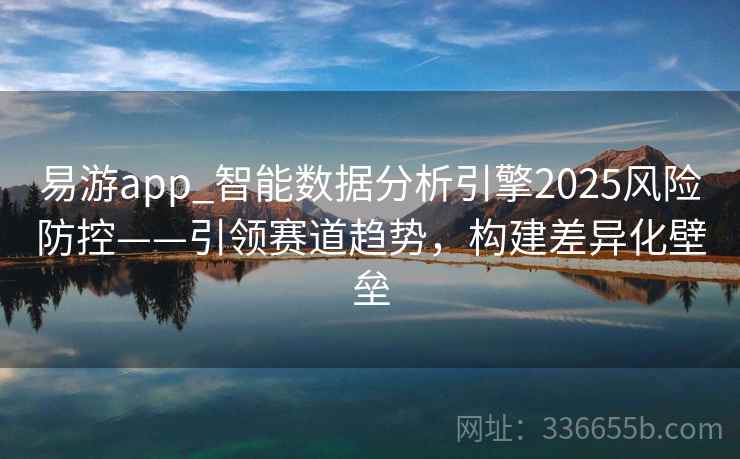 易游app_智能数据分析引擎2025风险防控——引领赛道趋势，构建差异化壁垒