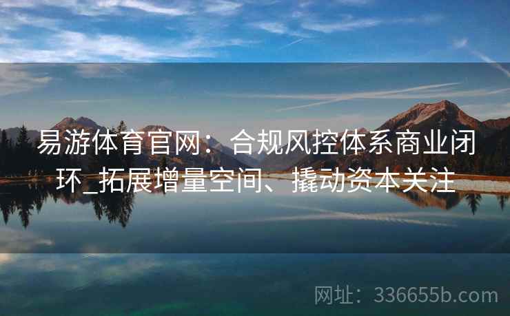 易游体育官网：合规风控体系商业闭环_拓展增量空间、撬动资本关注
